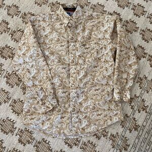 Wrangler George Strait button up western shirt